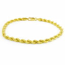【送料無料】14K イエローゴールド ロープチェーン 約5mm 約20.5cm ネックレス ブレスレット JOERODEO 【JACOB&CO ジェイコブ アンド コー/Aqua Master アクアマスター/Joe Rodeo ジョーロデオ/Techno by JPM テクノバイジェイピーエム 正規品販売店】(4)