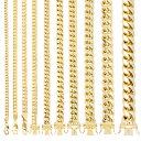 【送料無料】14K イエローゴールド キューバンチェーン 約9mm 約66cm ネックレス ブレスレット JOERODEO 【JACOB&CO ジェイコブ アンド コー/Aqua Master アクアマスター/Joe Rodeo ジョーロデオ/Techno by JPM テクノバイジェイピーエム 正規品販売店】(4)