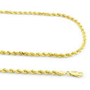 【送料無料】14K イエローゴールド ロープチェーン 約3mm 約50cm ネックレス ブレスレット JOERODEO 【JACOB&CO ジェイコブ アンド コー/Aqua Master アクアマスター/Joe Rodeo ジョーロデオ/Techno by JPM テクノバイジェイピーエム 正規品販売店】(4)