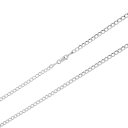 【送料無料】14K ホワイトゴールド キューバンチェーン 約2.5mm 約55cm ネックレス ブレスレット JOERODEO 【JACOB&CO ジェイコブ アンド コー/Aqua Master アクアマスター/Joe Rodeo ジョーロデオ/Techno by JPM テクノバイジェイピーエム 正規品販売店】