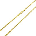 【送料無料】14K イエローゴールド ロープチェーン 約2mm 約60cm ネックレス ブレスレット JOERODEO 【JACOB&CO ジェイコブ アンド コー/Aqua Master アクアマスター/Joe Rodeo ジョーロデオ/Techno by JPM テクノバイジェイピーエム 正規品販売店】(4)
