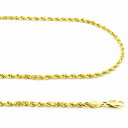 【送料無料】14K イエローゴールド ロープチェーン 約2.5mm 約40.5cm ネックレス ブレスレット JOERODEO 【JACOB&CO ジェイコブ アンド コー/Aqua Master アクアマスター/Joe Rodeo ジョーロデオ/Techno by JPM テクノバイジェイピーエム 正規品販売店】(4)