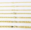 【送料無料】14K イエローゴールド ロープチェーン 約5cm 約60cm ネックレス ブレスレット JOERODEO 【JACOB&CO ジェイコブ アンド コー/Aqua Master アクアマスター/Joe Rodeo ジョーロデオ/Techno by JPM テクノバイジェイピーエム 正規品販売店】(4)