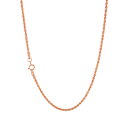 【送料無料】14K ローズゴールド ロープチェーン 約1.5mm 約56cm ネックレス ブレスレット JOERODEO 【JACOB&CO ジェイコブ アンド...