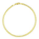 【送料無料】14K イエローゴールド キューバンチェーン 約2.5mm 約21cm ネックレス ブレスレット JOERODEO 【JACOB&CO ジェイコブ アンド コー/Aqua Master アクアマスター/Joe Rodeo ジョーロデオ/Techno by JPM テクノバイジェイピーエム 正規品販売店】(4)