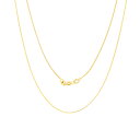 【送料無料】14K イエローゴールド フランクリンチェーン 約0.9mm 約51cm ネックレス ブレスレット JOERODEO 【JACOB&CO ジェイコブ アンド コー/Aqua Master アクアマスター/Joe Rodeo ジョーロデオ/Techno by JPM テクノバイジェイピーエム 正規品販売店】(4)
