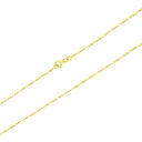 【送料無料】14K イエローゴールド フィガロチェーン 約1.5mm 約51cm ネックレス ブレスレット JOERODEO 【JACOB&CO ジェイコブ ア...