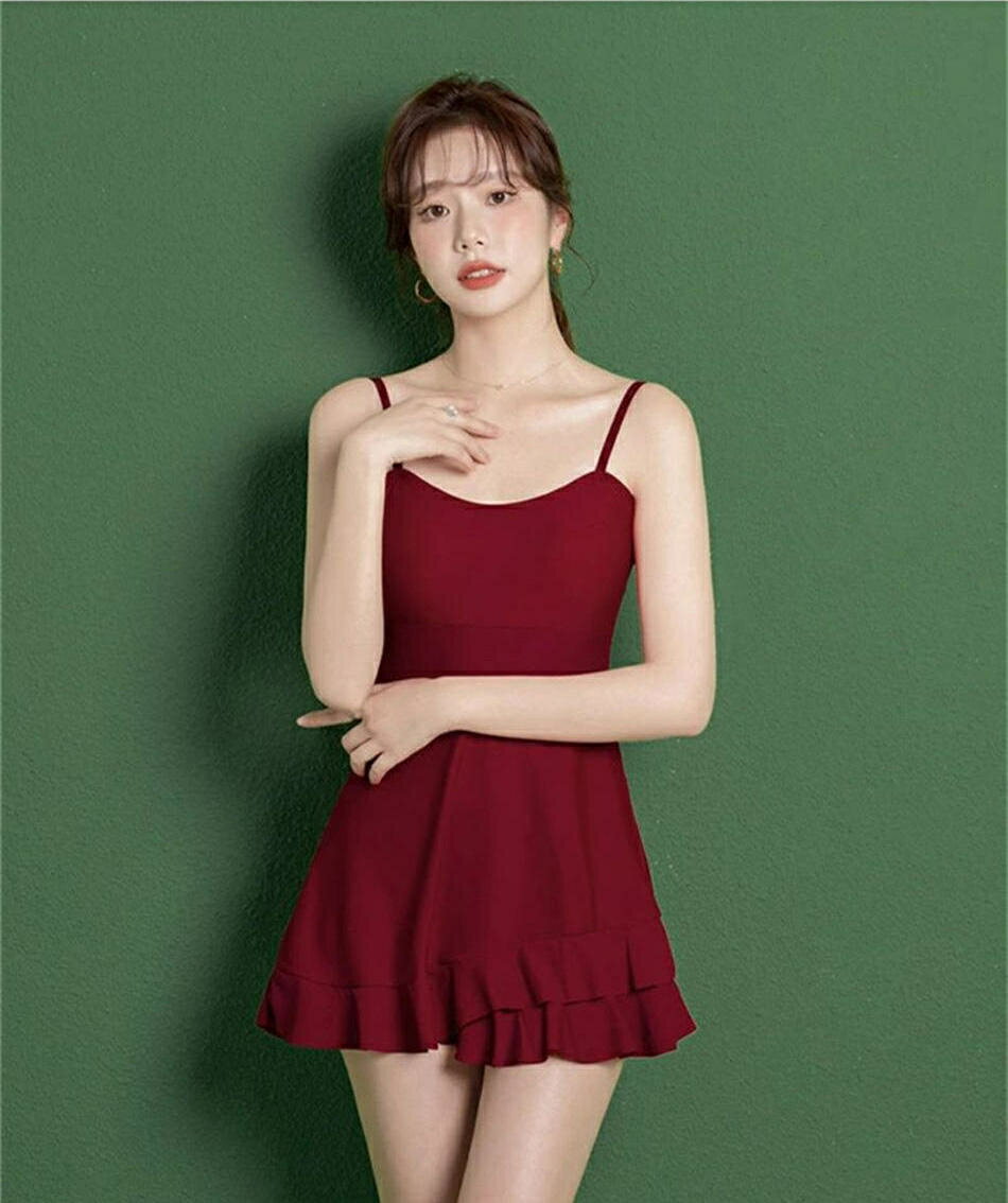 水着 レディース 体型カバー 2点セット 可愛い フリル 水着 韓国 水着 タンキニ 水着 タンキニ 露出控えめ セパレート 上下セット スカート 可愛い水着 安全パンツ みずぎ 学生 レディース スイムウェア 大人 水着 女性 リゾート