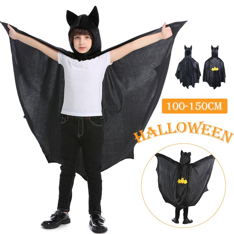 ハロウィン 仮装 衣装 子供 キッズ コスプレ コスチューム コウモリ マント 小悪魔 魔女 子供 可愛い 蝙蝠 halloween 衣装 仮装 ハロウィーン パーティー 子供用 コスプレ 可愛いマント 二次会 忘年会 新年会 出し物 歓迎会 送迎会