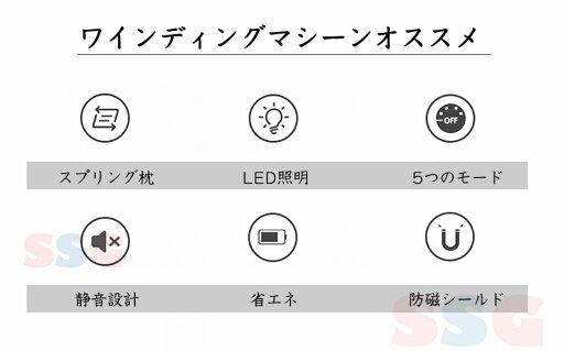 ワインディングマシーン1本巻き 2本巻き4本巻き 6本巻き腕時計自動巻き上げ機 五段階モード高級腕時計に対応 自働巻き電働時計ケース 超静音設計 日本製マブチモーター搭載 高級木製時計 スプリング枕 父の日母の日誕生日記念日贈り物