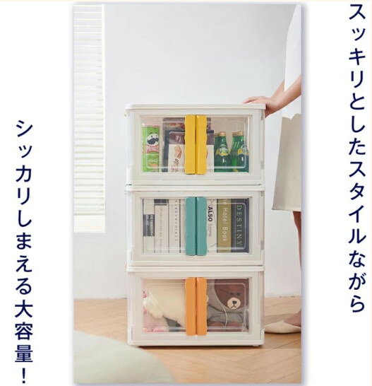 収納ボックス キャスター付き 3個セット フタ付き おしゃれ ペットボトル 押し入れ 衣装ケース [3]