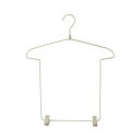 ハンガー Tシャツ型 上下収納 大人用 シンプル 3個セット