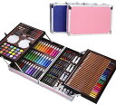 アートセット 145セット 鉛筆 筆記具 文房具 文具 ぬり絵 子供/大人の塗り絵用、文具、お絵描き、ギフト プレゼント 贈り物 子供 こども プレゼント向き色...