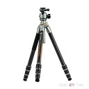 Fotopro60インチ トラベルカメラ三脚、カーボンファイバー三脚 44mm ロープロファイルボールヘッド付き 高耐久 ボウル三脚 デジタル一眼レフカメラ ビデオカメラ用 最大負荷44ポンド T1 Plus