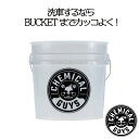 Bucket Clear(4.5gallon)　 CHEMICALGUYS ケミカルガイズ　洗車用バケツ　カーメンテナンス　　カー用品　カーケア