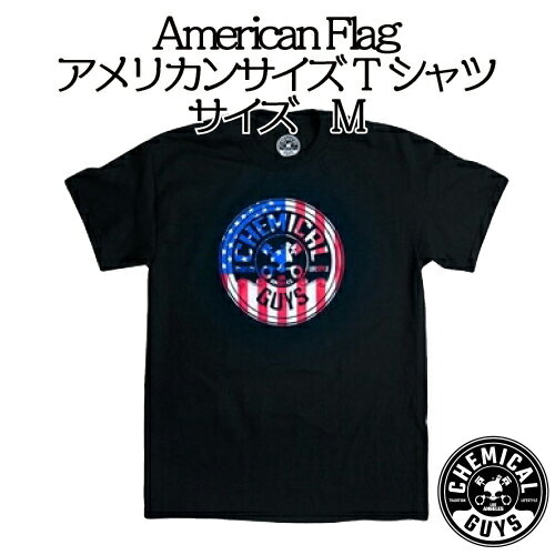 American Flag Tシャツ（M）　CHEMICAL GUYS ケミカルガイズ　洗車用品　カーメンテナンス　アメリカンサイズ　カー用品　カーケア