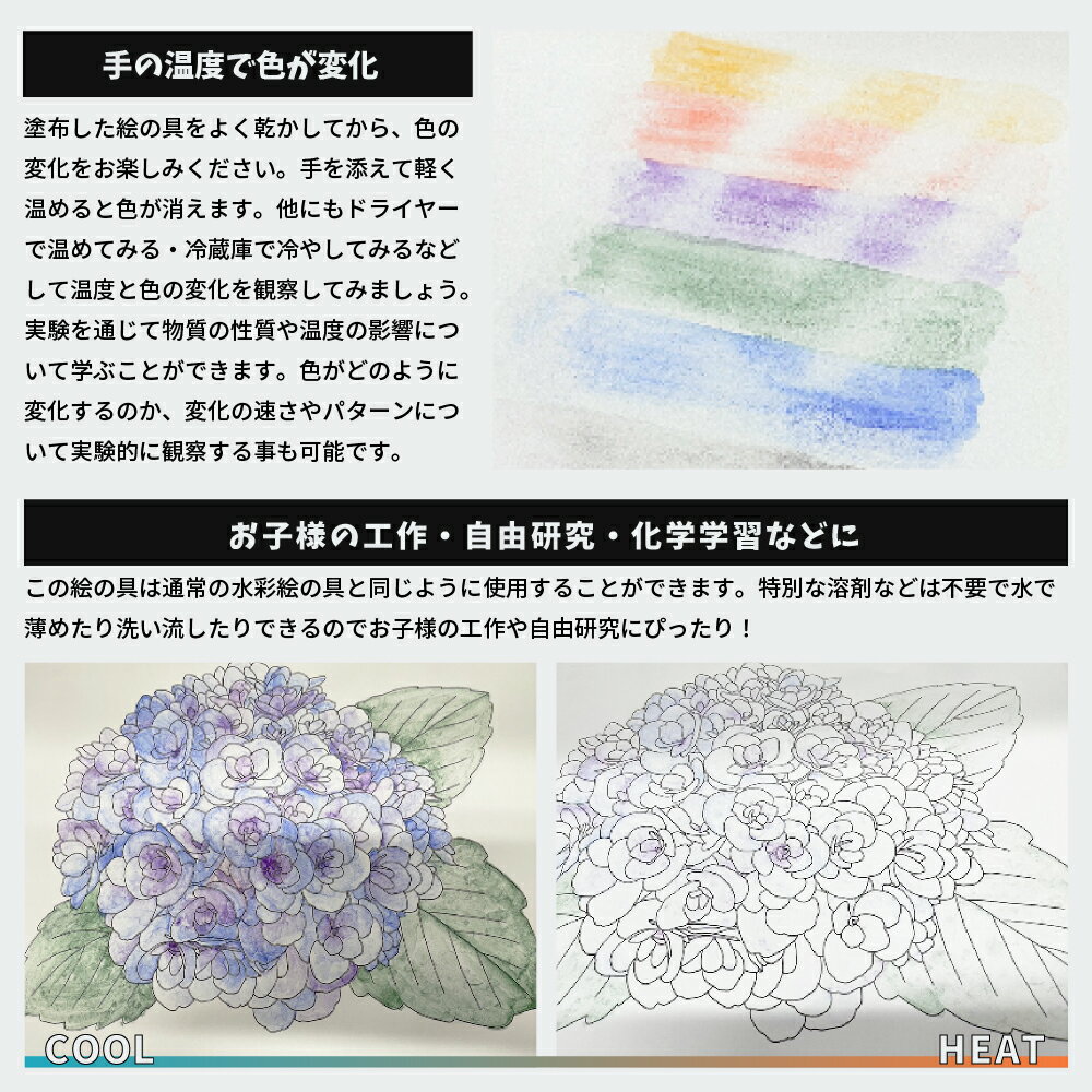 【サーモ顔料使用】お化け絵の具 サーマルカラー...の紹介画像3