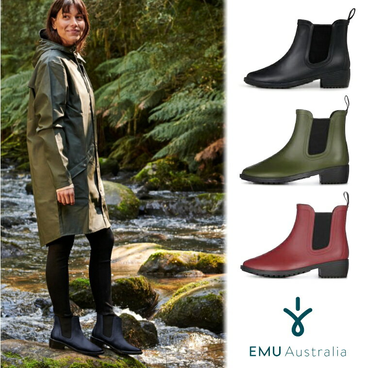 EMU G~[ Cu[c W12402 Grayson Rainboot h V[gu[c V[g TChSA C [g C\[ t@[ {A ubN fB[X C G~ EMU AustraliayyΉzy傫TCYz