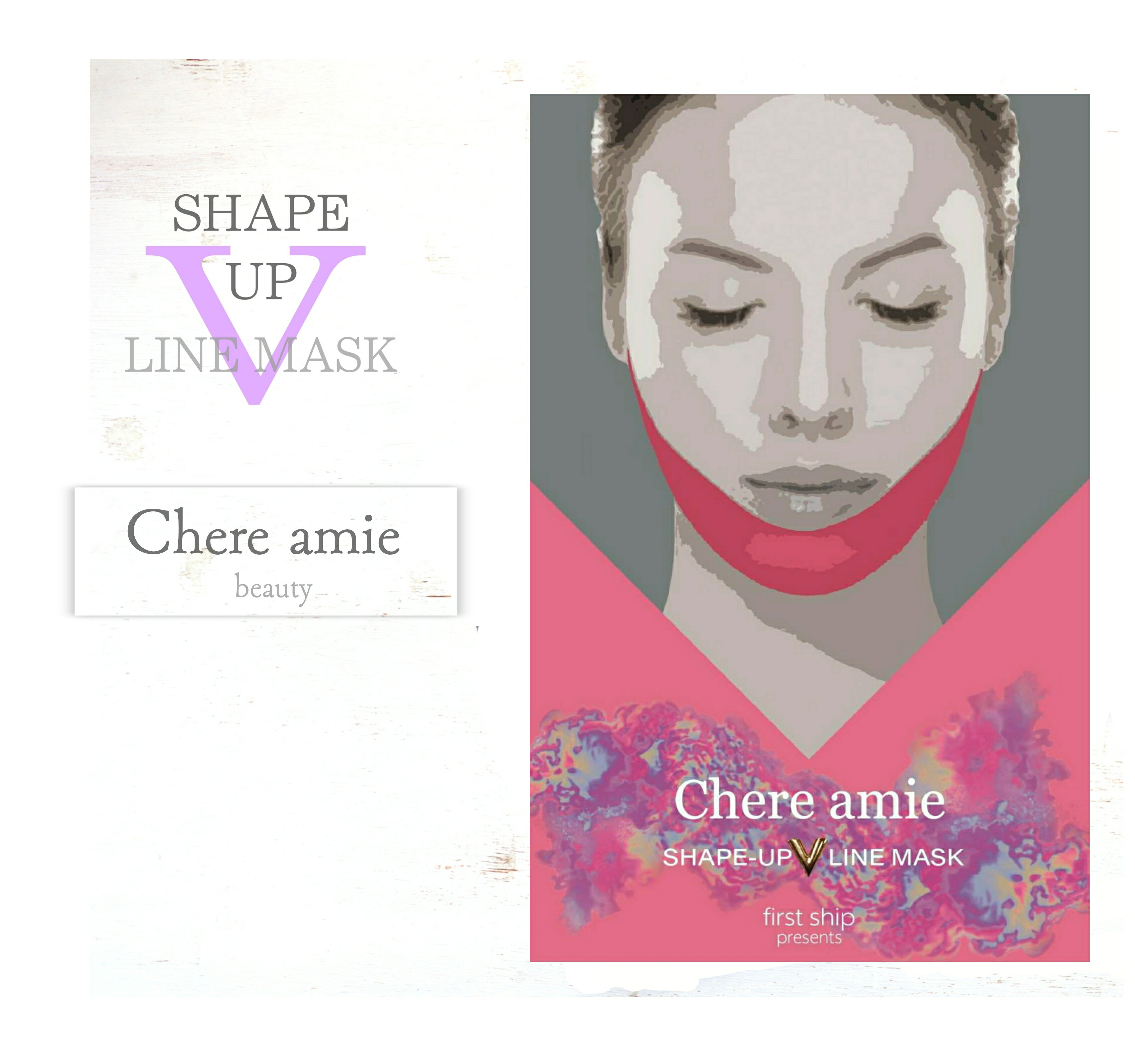 Chere amie shape up V Mask シェールアミー