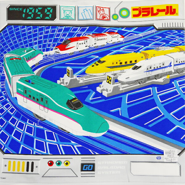 ランチクロス プラレール 2枚セット ナフキン 2枚組 キャラクター 入学入園 学校 ...