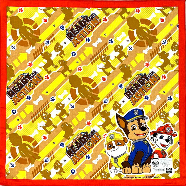 ランチクロス ナフキン パウパトロール パウパト ぱうぱと パウ・パトロール 幼稚園 入園 入学 子供 キッズ 男の子 女の子 かっこいい 人気 ハンカチ 【m759540】