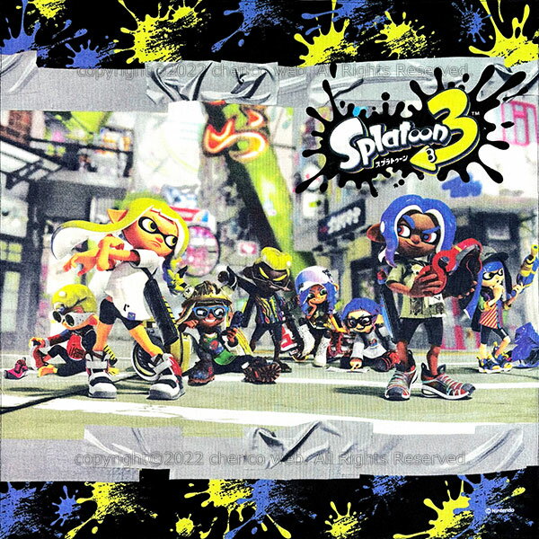 ランチクロス スプラトゥーン3 ナフキン 男の子 女の子 グッズ キッズ キャラクタ...