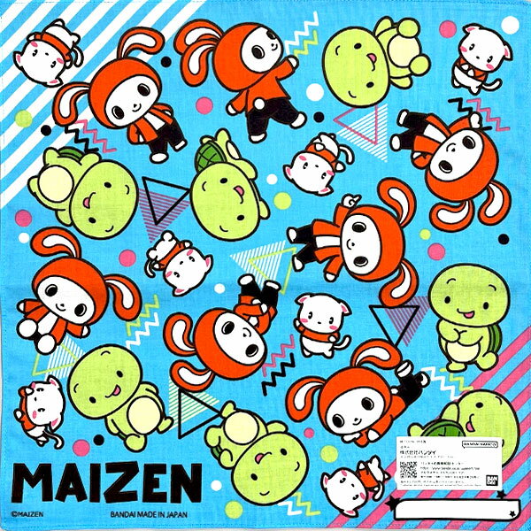 ハンカチ 2枚セット まいぜんシスターズ 2枚組 キャラクター ぜんいち マイッキー ...