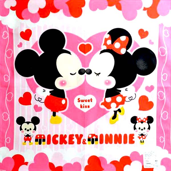 Set de 2 pañuelos Minnie-chan Mickey-chan Set de 2 Disney Minnie Disney [b1191] — vista 2