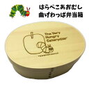 曲げわっぱ はらぺこあおむし りんご柄 弁当箱 日本製 木製 700ml キャラクター 絵本 エリックカール お弁当 母の日 父の日 敬老の日 【bx1635】