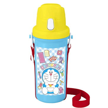 【全品20%OFF 17日夜まで】水筒 子供用 ワンプッシュ ボトル ドラえもん DORAEMON 直飲み水筒 600ml 子供 キッズ 男の子 女の子 【wb1407】