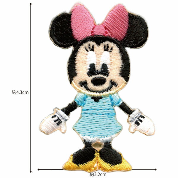 アイロン ワッペン ディズニー MY3802 ミッキー ミニーちゃん チップとデール ドナ...