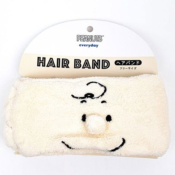 ヘアバンド チャーリー ブラウン スヌーピー ピーナッツ SNOOPY 女の子 女子 オシャレ かわいい 太め キャラクター メイク 化粧 洗顔 お風呂 【za183876】 cherico-10023956 キャラクター雑貨CHERICO サンプル画像3