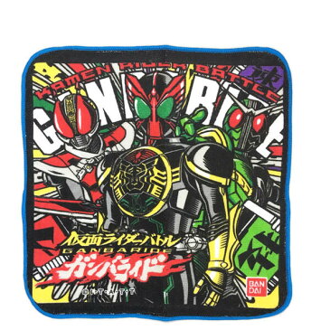 ミニタオル 仮面ライダー 集合 シリーズ ガンバライド キャラクター 子供ハンカチ キッズ グッズ キャラクター シリーズ 子ども用(入学入園 準備 お祝い プレゼント 小学校 給食) 【t1289】