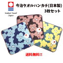 今治 タオル 3枚組 ミニタオル フラワー柄 20cm タオルハンカチ 今治産 ハンカチ かわいい 大人 吸水性 やわらかい 良質 プレゼント ギフト グッズ ...