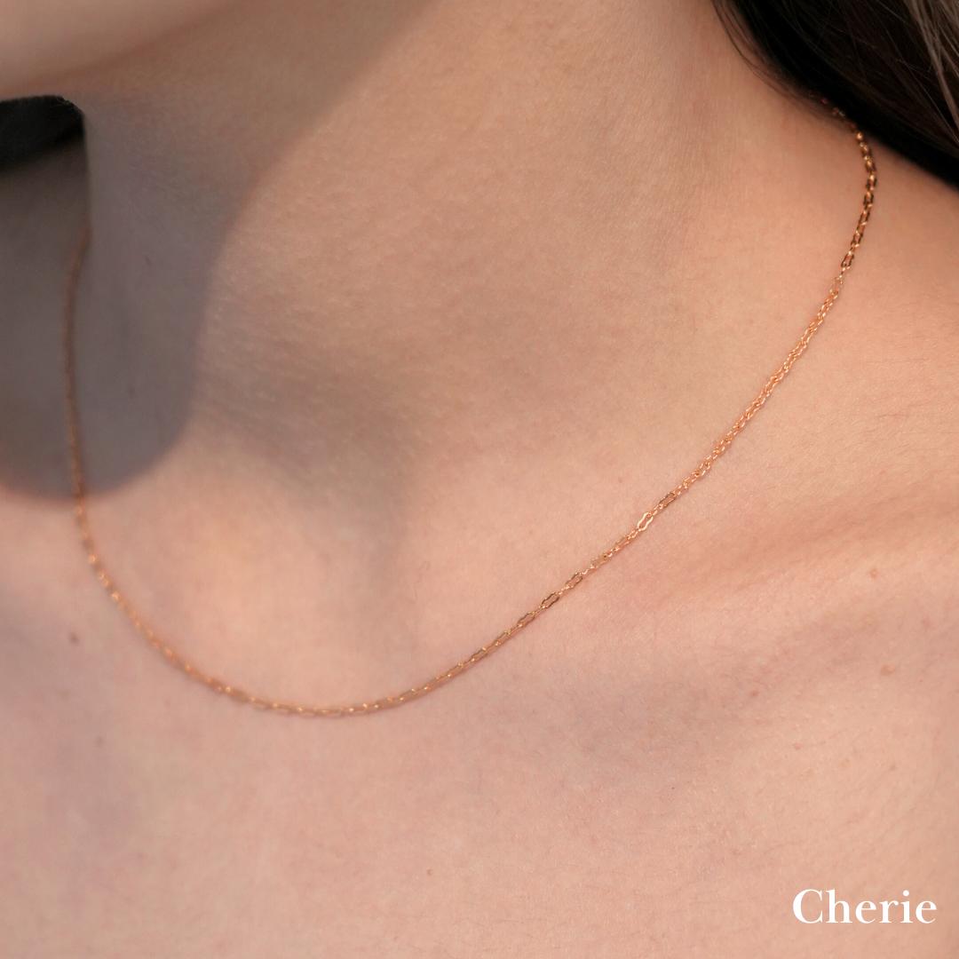 【 99%off -9/4 20時- 】 ネックレス つけっぱなし アクセサリー おしゃれ シェリー レディース シンプル チェーン オケージョン プレゼント 誕生日 結婚式 ファッション ゴールド 上品 人気 トレンド 流行 華奢 オフィス 14kgfのサムネイル