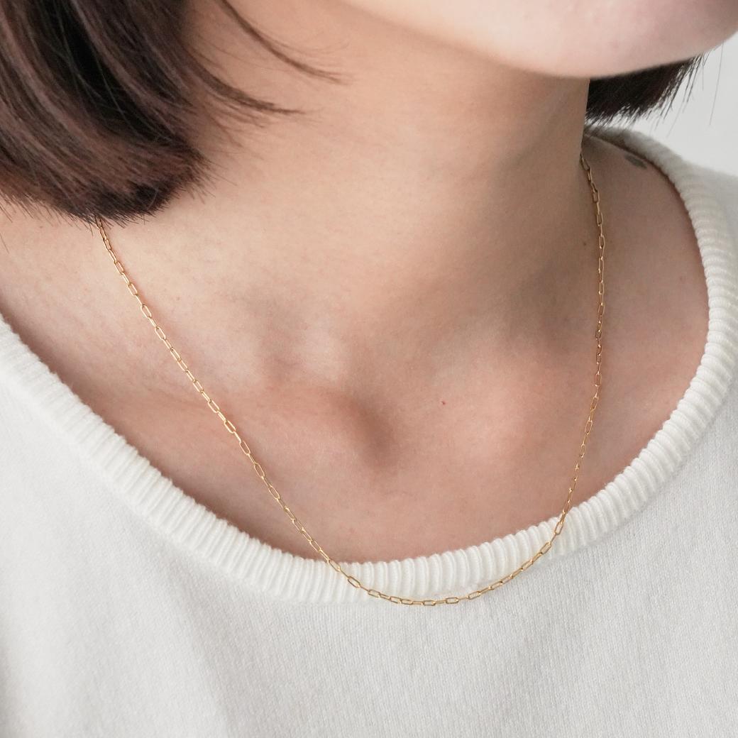 【限定SALE 30%OFF】3780円→2640円 ネックレス アクセサリー おしゃれ 金アレ対応 シンプル チェーン オケージョン ギフト プレゼント ゴールド シルバー おしゃれ フォーマル 上品 人気 トレンド 流行 華奢 エレガント