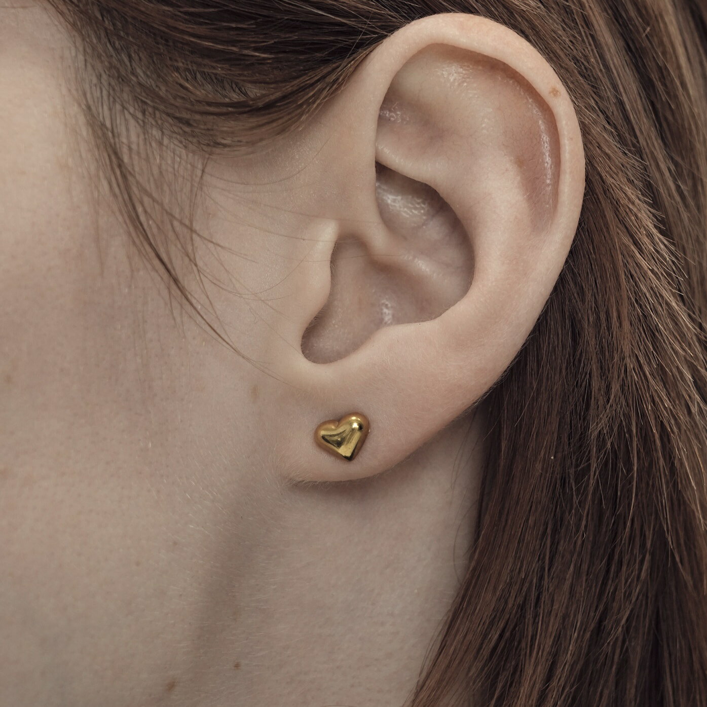 【 30%OFF 】3180円→2220円 アクセサリー ジュエリー ピアス ハート シンプル サージカルステンレス 金属アレルギー対応 金アレ ゴールド トレ...