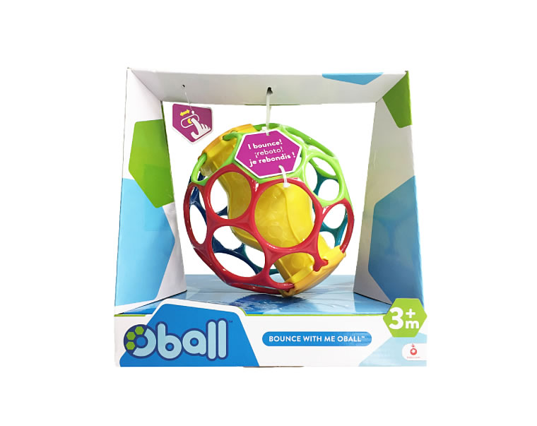 【RSL】 オーボール バウンス・ウィズミー・オーボール oball 大きい ガラガラ 音が鳴る つかみやすい 男の子 女の子 赤ちゃん ベビー 子供 ギフト プレゼント 出産祝い 誕生日 バウンド カラフル カラカラ 知育玩具 おもちゃ オモチャ トイ 新生児 インスタ映え ビーズ