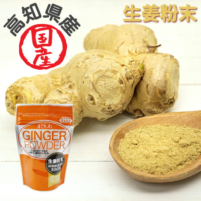 国産 生姜 パウダー 20g 菱和園 生姜 パウダー 粉末 ひしわ ジンジャーパウダー 生姜粉末 パウダー状 ジンジャー 高知県産 料理 製菓 製パン 生姜パウダー 生姜の粉末 調味料 味付け 味 風味