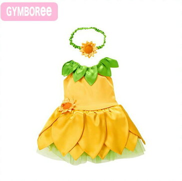 ジンボリー 正規品 Gymboree キュートなひまわりのコスチューム。ハロウィンや結婚式にも！(6M 9M 12M 18M 6ヶ月 9ヶ月 12ヶ月 18ヶ月 1歳 1才 2歳 2才 2T 24M 赤ちゃん 女の子)(50cm 60cm 70cm 80cm 90cm 140098700 Gymboree) 在庫処分