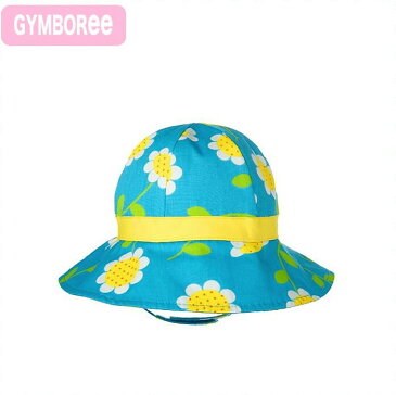 ジンボリー 正規品 Gymboree −10 水色の花柄の帽子♪リボン(NB 3M 6M 9M 12M 18M 新生児 3か月 6ヶ月 9ヶ月 12ヶ月 18ヶ月 1歳 1才 2歳 2才 2T 24M 赤ちゃん)(50cm 60cm 70cm 80cm 90cm 女の子用 140110258)在庫処分