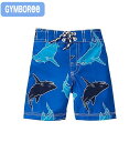 【ジンボリー 水着】 (Gymboree s-1)ブルー 青 シャーク柄 サメ柄 トランクス水着 (3歳 3才 3T 4歳 4才 4T 5歳 5才 5T 6歳 ...