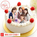 写真ケーキ 写真ケーキ　送料無料　バースデーケーキ 5号15cm 4〜6名用 (送料無料 ギフト お返し スイーツ 喜ばれる バースデーケーキ スイーツ ありがとう デコレーションケーキ 冷凍可 ケーキ)