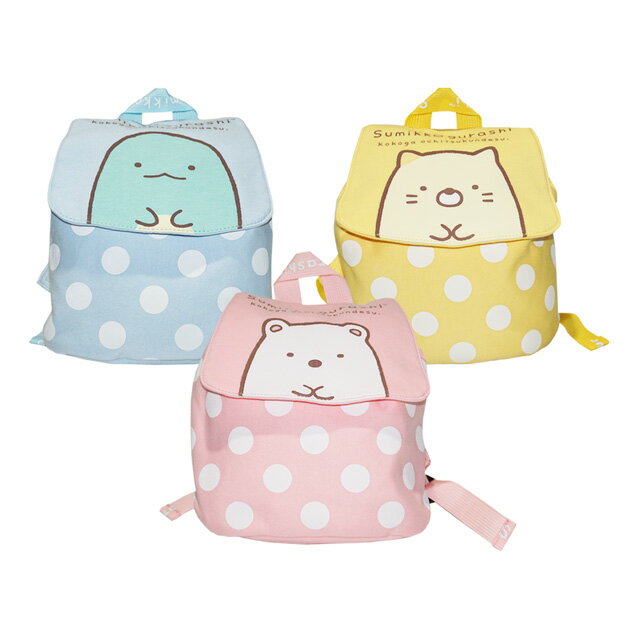 ベビー BABY キッズ KIDS【19cm×19cm×11cm】すみっこぐらし リュックサック Sumikko gurashi ここがおちつくんです。すみっこぐらしシリーズです。ずり落ち防止のハーネス＆紐調整付きのリュックサックです。リュック入り口部分ゴム入り。マジックテープでの開閉ですのでお子さまにも楽々お荷物入れることもできます。ちょっとしたお出かけにピッタリ♪ポリエステルスムースタテ:19cm ヨコ:19cm マチ:11cm*平置きの状態で計測しており、商品の特性上、計測した寸法に若干の誤差が生じる場合がございます。