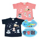 2024年 夏物 アンパンマン 天竺 蓄光プリント 半袖Tシャツ Anpanman