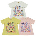 【本体綿100%】2025年 夏物 アンパンマン 天竺 なかまたちAライン 半袖Tシャツ Anpanman