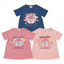 【本体綿100%】2025年 夏物 アンパンマン 天竺 ドキンちゃんAライン 半袖Tシャツ Anpanman