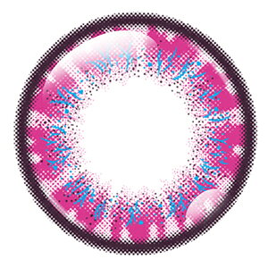 コスプレカラコン パーフェクトワンデーフルブルーム【アイリス】 1箱6枚入り 度あり 度なし 高発色 UVカット コスプレイヤー 男装 女装 推し フェス イベント ハロウィン デカ目 盛れる 黒目がち パープルカラコン 紫色 赤紫 菖蒲 アヤメ 紫目 紫眼 アルビノ バイオレット