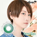 カラコン ワンデー コスプレ アシストシュシュ リシェイド【フォレストグラス】 1箱6枚×2箱セット 度あり 度なし 緑色 グリーン 新緑 森 水光感 ハイライト ハロウィン 仮装 高発色 人気 舞台 2.5次元 漫画 アニメ 推し 直径14.0mm 着色13.5mm Lishade 1day