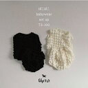 ベビー こども服 ポップコーンベビー セットアップ ぽこぽこ ベビー服 上下セット 70 80 90 100 ユニセックス 女の子 赤ちゃん 海外子供服 韓国フ...